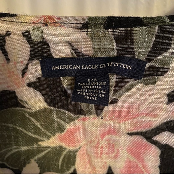 AE Floral Kimono - Picture 3 of 3